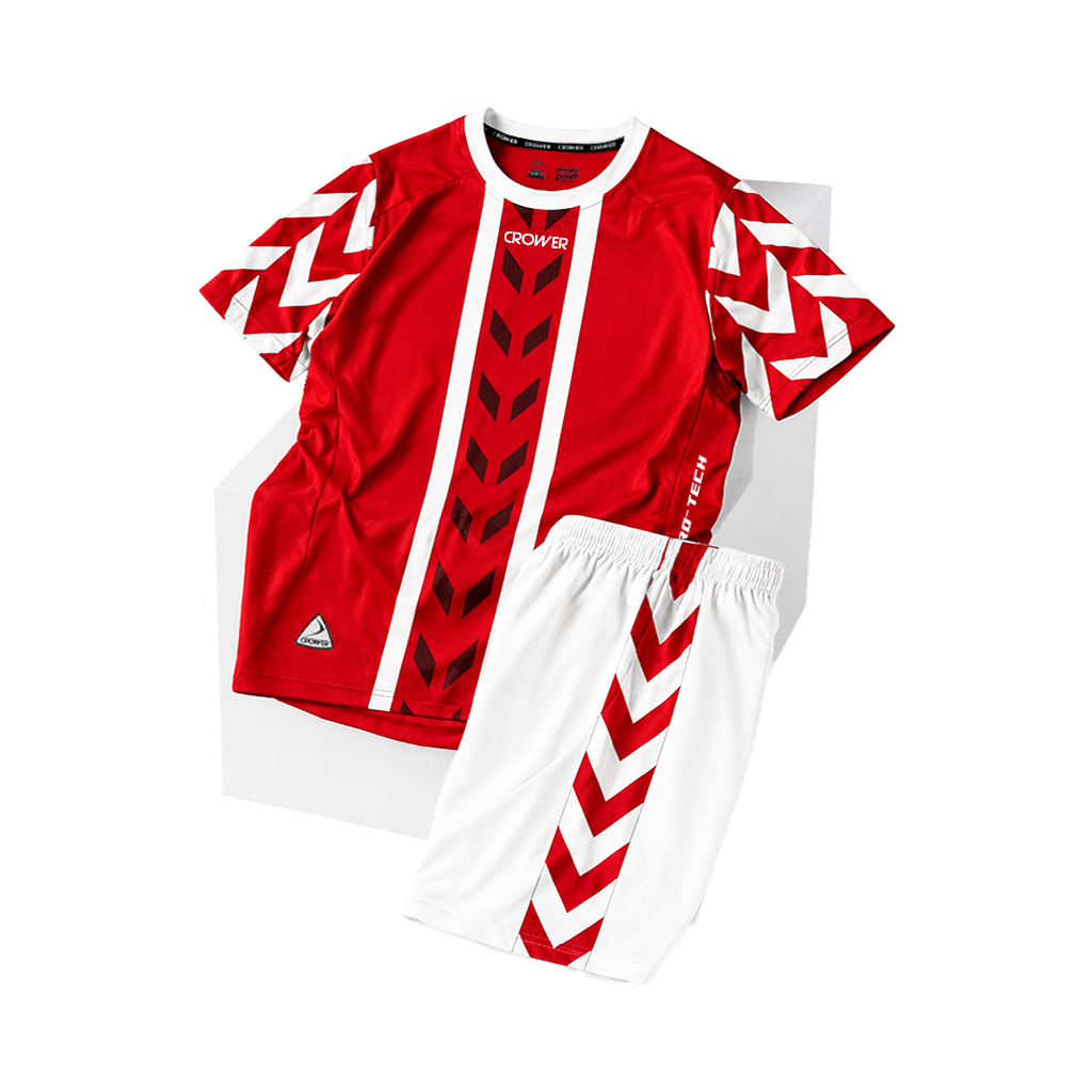 CRU-081 TR UNIFORME PERSONALIZABLE ROJO