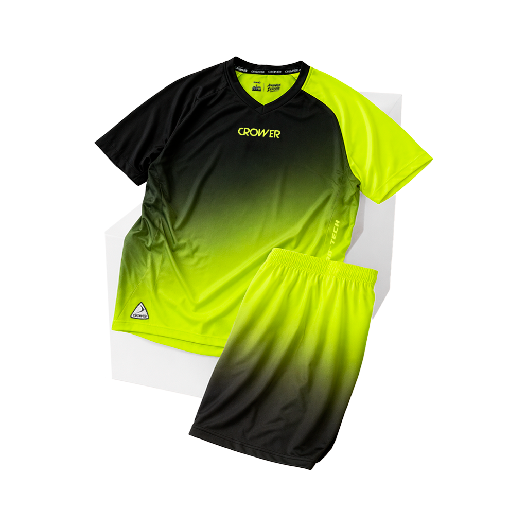 CRU-082 TR UNIFORME PERSONALIZABLE VERDE LIMON