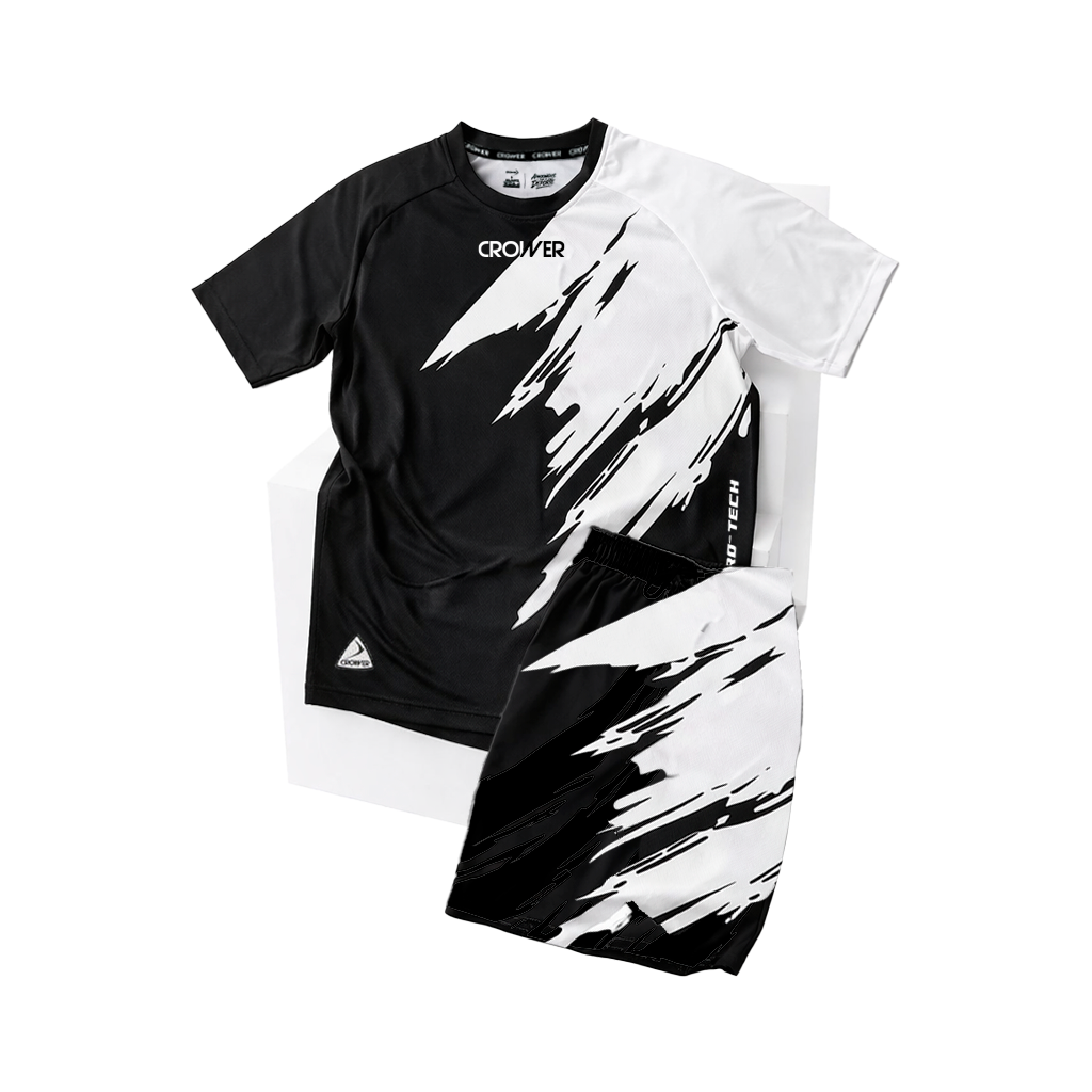 CRUN-063-1 TR UNIFORME PERSONALIZABLE NEGRO